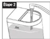 HONEYWELL HUL570B - REMLISSAGE DU RÉSERVOIR D'EAU (SUITE) - 4