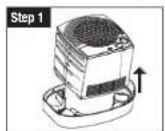 HONEYWELL HEV685W - Preparing the Wicking Filter - 1