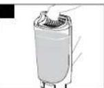 HONEYWELL HEV620W - CAUTION: DO NOT POUR WATER INTO THE GRILL - 4