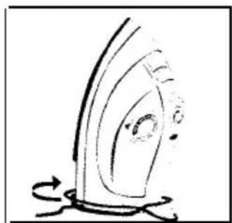 SUNBEAM Breeze 3892 - Storing your iron - 2