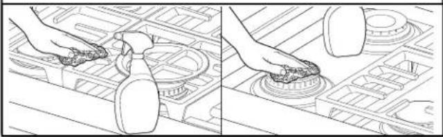KITCHENAID KCGC506JSS - PORCELAIN-COATED GRATES AND CAPS - 1