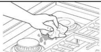 KITCHENAID KCGC506JSS - Clean food spills. - 1