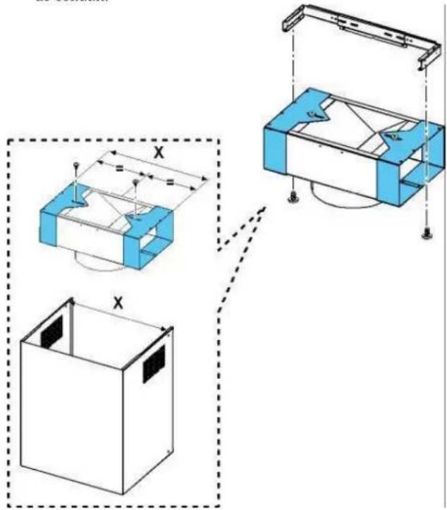 VIKING MVWHS636BG - Installation - Version sans conduit (Recyclage) - 3