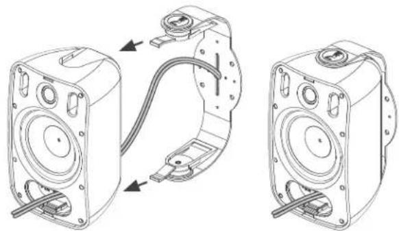 SONANCE Professional PS-S83T - INSTALLING THE SPEAKERS - 1