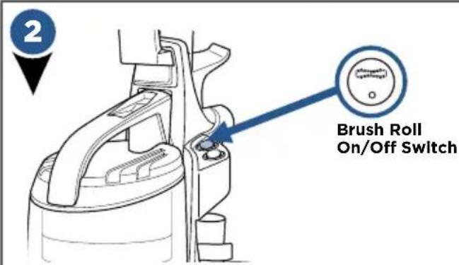 2 Brush Roll On/Off Switch