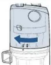 BISSELL PowerGlide Pet 2215 - Liberación del cable y almacenamiento - 17