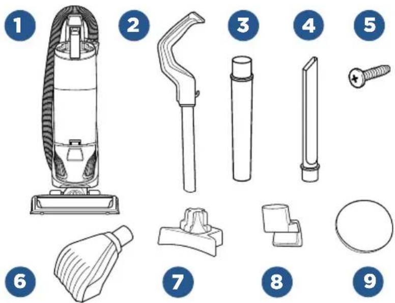 BISSELL PowerGlide Pet 2215 - Lo que hay en la caja - 1