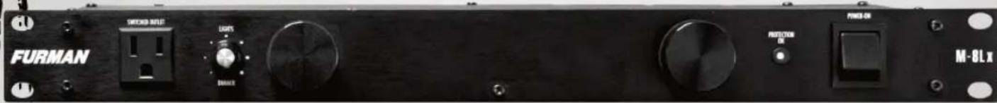 FURMAN SWITCHEN INPUT LIGHTS PROTECTION M-8Lx