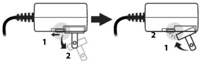 Diagram illustrating a mechanical or electrical component assembly with labeled parts and directional arrows indicating motion.