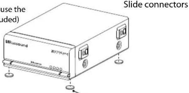 use the uded) MRussound 250000000 Slide connectors