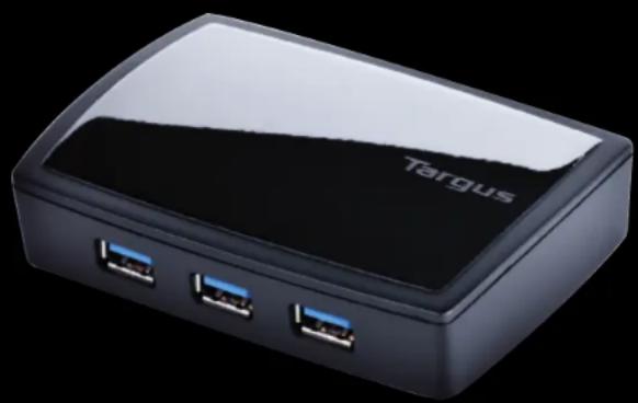 TARGUS ACH120USZ - USB 3.0 COMBO HUB - 1