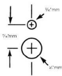 3/4"mm 7/4"mm 3/4"mm