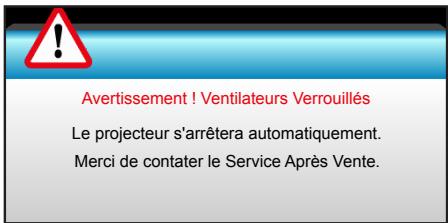 OPTOMA HD28DSE - • Panne du ventilateur : - 1