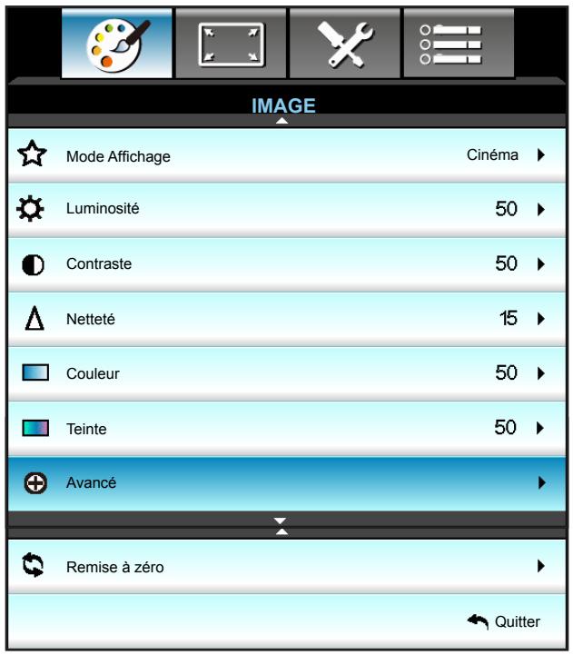 OPTOMA HD28DSE - Menu Image - 1
