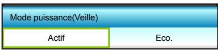 OPTOMA HD28DSE - Mode puissance(Veille) - 1