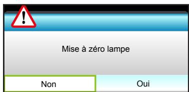 OPTOMA HD28DSE - Mise à zéro lampe - 1