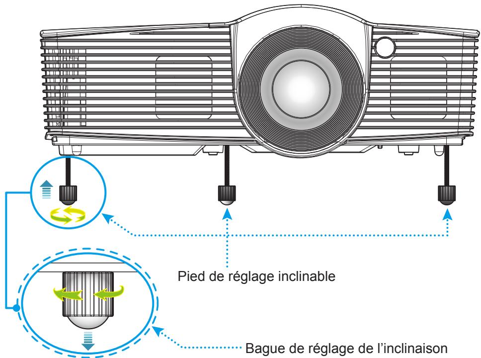 OPTOMA HD28DSE - Hauteur de l'image - 1