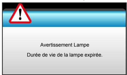 OPTOMA HD28DSE - Voyant d'avertissement - 2