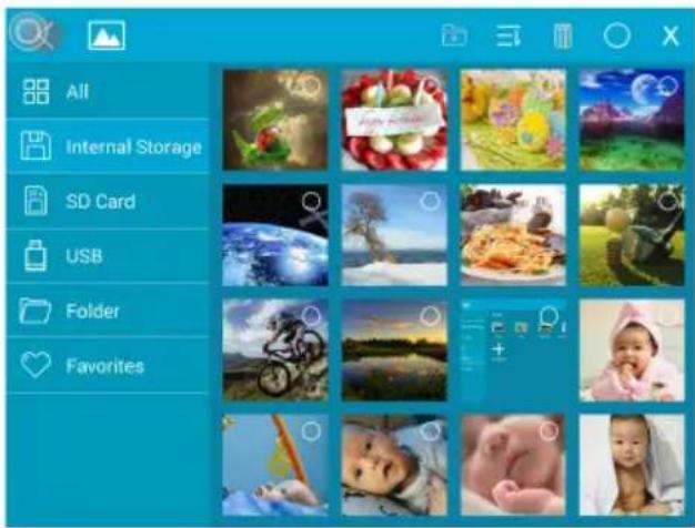 All Internal Storage SD Card USB Folder Favorites