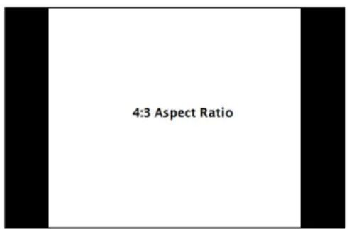 4:3 Aspect Ratio