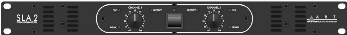 SLA 2 AUDIO CHAM AIRPUB CUP CHANNEL 1 PROTECT PROTECT CHANNEL 2 CUP SIGNAL -40 dB -2 dB -2 dB SIGNAL ART SPRING CHANGE AND TECHNOLOGY