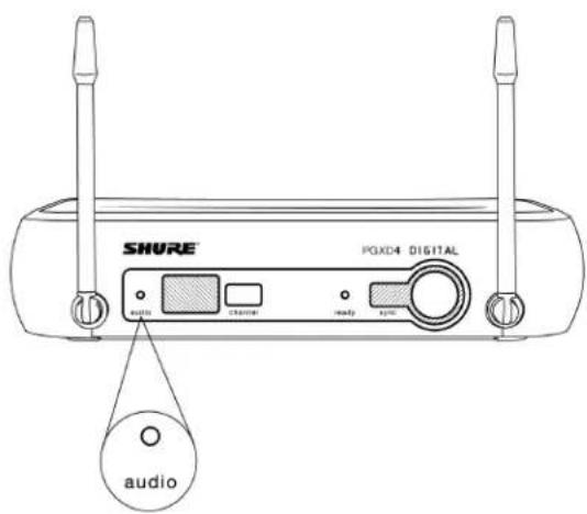 SHURE® PGXD4 DIGITAL audio channel ready sym audio