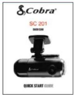 Cobra® SC 201 MAIN CAN QUICK START GUIDE