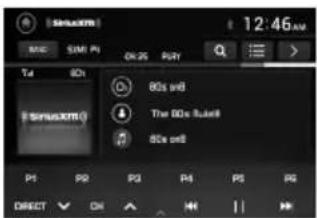 SINUSXM 12:46 AM MAY SIM Pi OK 25 BUY T4 80s SINUSXM(0) 80s snB The 80s Rucki 80s snB P1 P0 P3 P4 P5 P6 DIRECT CH HK ||