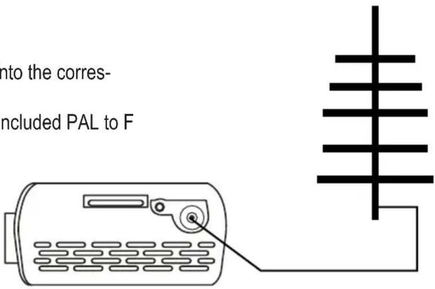 into the corres- included PAL to F