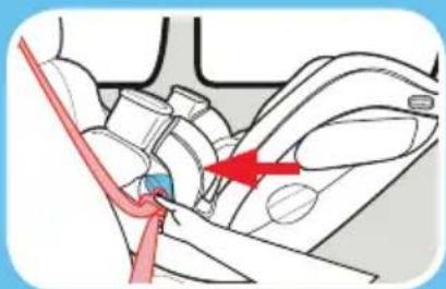 GRACO Extend2Fit - Consulte el manual del dueño de su vehículo para obtener el uso del cinturón de seguridad del vehículo - 1