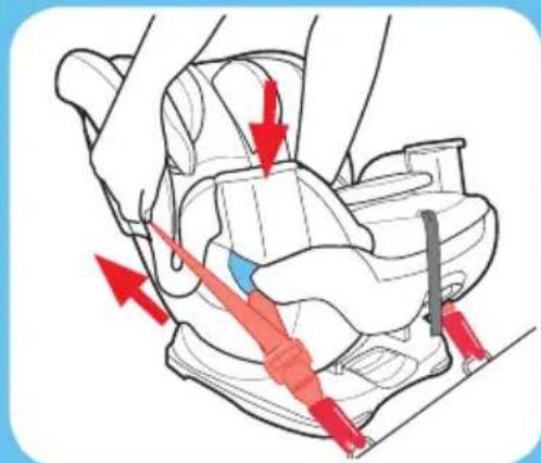 GRACO Extend2Fit - Sujete los conectores del LATCH a los anclajes inferiores del LATCH del vehículo - 2