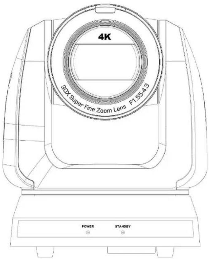 4K 30X Super Fine Zoom Lens F1.55-4.3 POWER STANDBY