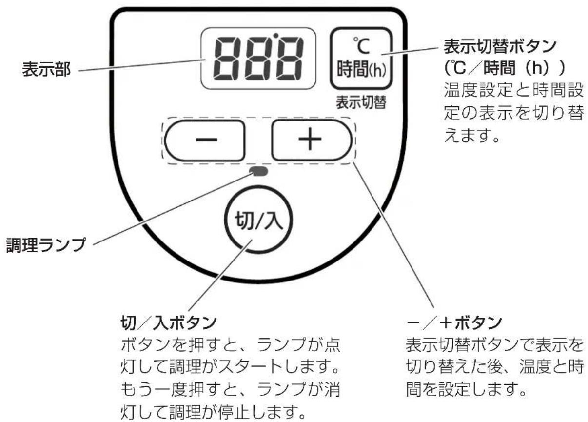 Iris Ohyama IYM-012-W - 操作パネル - 1