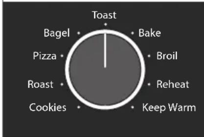 KITCHENAID KCO211BM - MODES DE TOASTAGE - 1