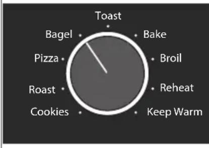 KITCHENAID KCO211BM - COUNTERTOP OVEN FUNCTIONS - 1