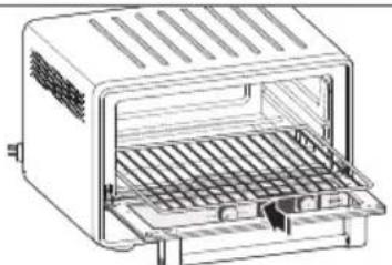 KITCHENAID KCO211BM - UTILISATION DU FOUR GRILLE-PAIN - 2