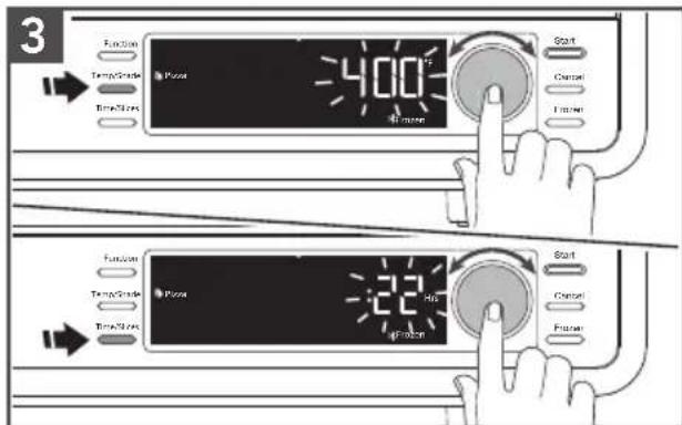 KITCHENAID KCO255BM - USO DE LAS FUNCIONES DE COCCIÓN - 1