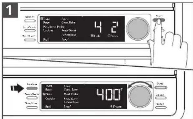 KITCHENAID KCO255BM - UTILISATION DU PRODUIT - 2
