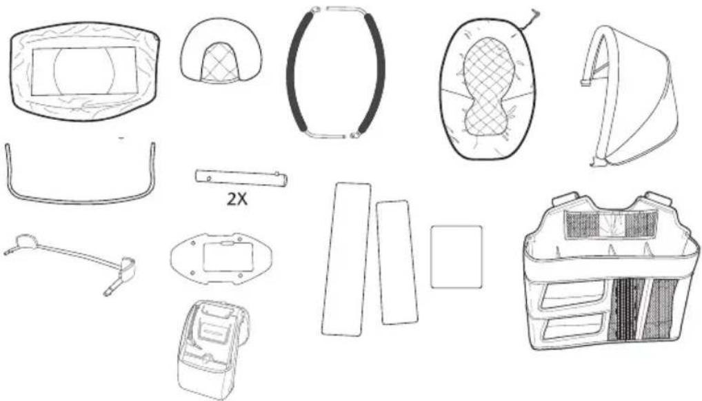 GRACO Pack 'n Play Newborn - 2-A Parts list • Lista de piezas - 2