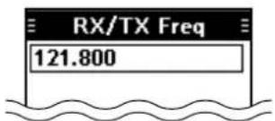RX/TX Freq 121.800