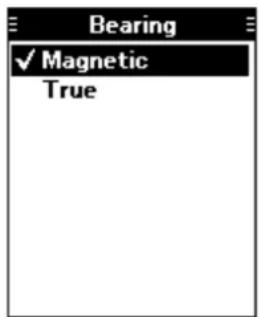 Bearing ✓ Magnetic True