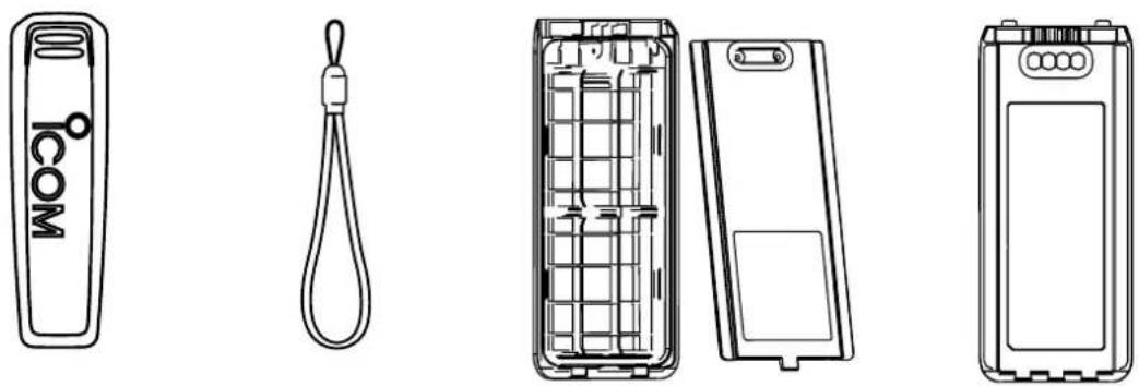 ICOM IC-A25C - Supplied accessories - 2