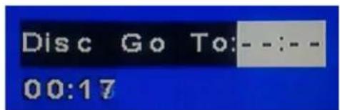 Disc Go To:---- 00:17