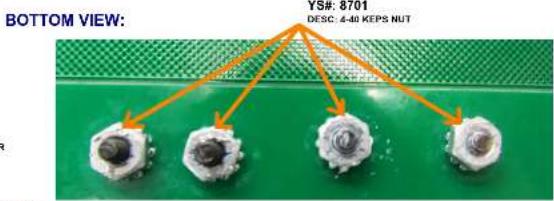 YORKVILLE Elite ES18P - MOUNTING HARDWARE & INSTRUCTIONS FOR HEAT SPREADER ZC1611: - 3