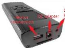 GVM GP-120QD - Connecting the remote and motor - 4