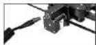 GVM GP-120QD - Connecting the remote and motor - 3