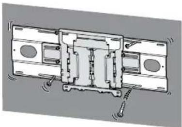 SONY SU-WL855 - Be sure to install the Wall-Mount Bracket securely to the wall following the instructions in this instruction manual. - 1