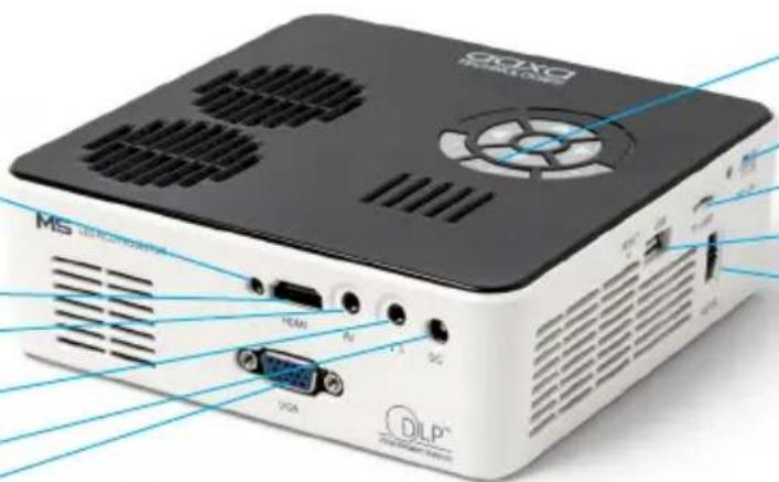 AAXA Technologies M5 - Main Unit Front/Back - 1