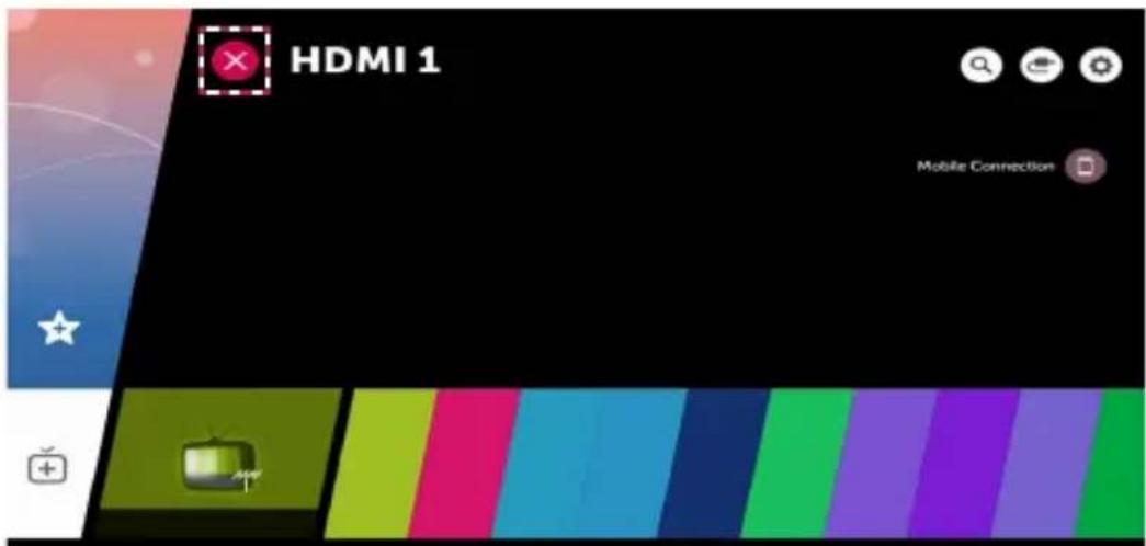 HDMI 1 Mobile Connection