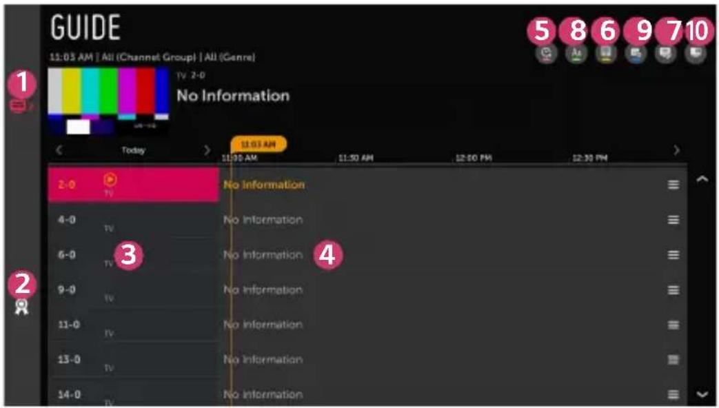 GUIDE 11:03 AM | All (Channel Group) | All (Genre) TV 2-0 No Information Today 11:03 AM 11:30 AM 11:50 AM 12:00 PM 12:30 PM 2-0 TV 4-0 TV 6-0 TV 9-0 TV 11-0 TV 13-0 TV 14-0 No Information No Information No Information No Information No Information No Information No Information No Information